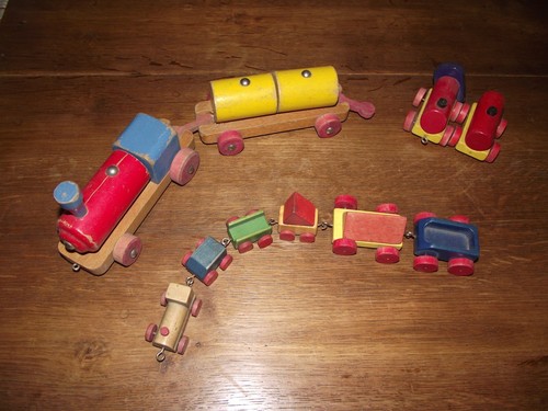 Petit train bois - petit,