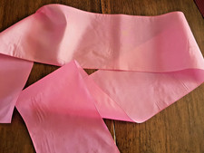 Silk ribbon early 20th century, 122 cm x 13 cm
