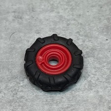 Playmobil small tractor wheel child 
