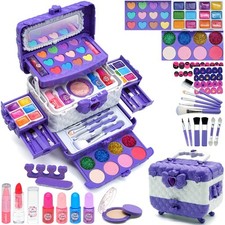 Makeup child girl suitcase box - makeup box child girls ma...