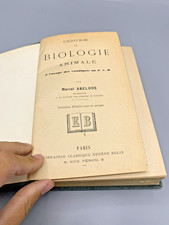 Livre cours de biologie