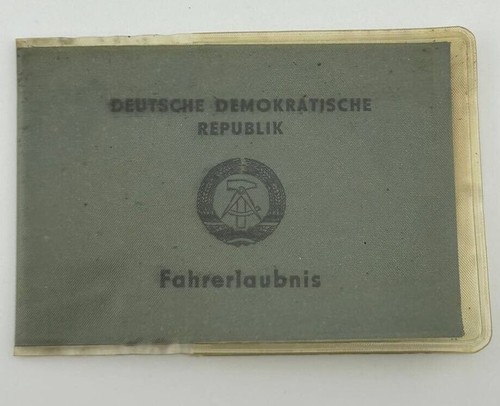 Permis conduire rda - permis,