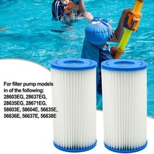 2PCS Filtre de Piscine pour