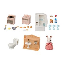 Le set d'ameublement cosy cottage et maman - SYLVANIAN FAMILIES - 5449 - A parti