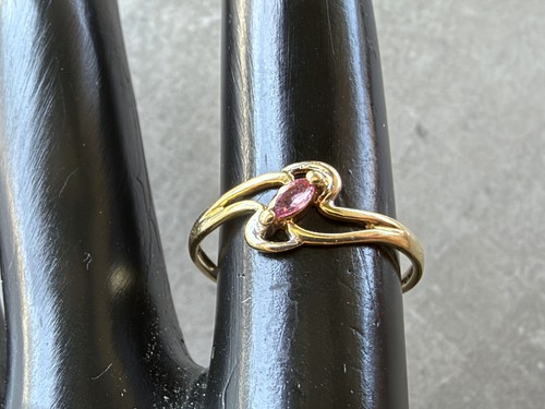 Bague solitaire jaune - bague,