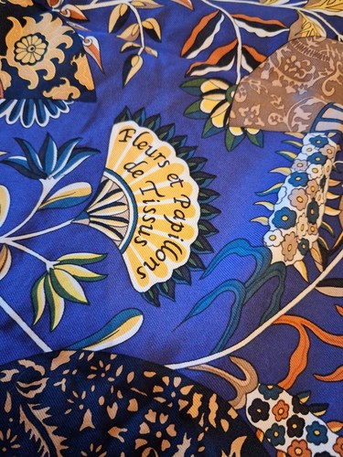 Foulard hermes fleurs - foulard, et
