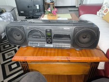 PHILIPS AZ-8102/00 38W BOOMBOX RADIO STEREO CD CASSETTE 