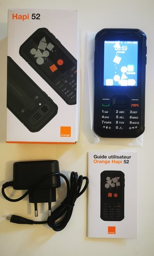 Téléphone portable orange - 4g,