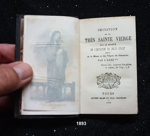 Rare petit livre imitation - rare,