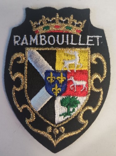Ecusson brode rambouillet - ", "