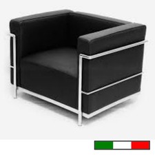 Poltrona LC3 Seulement Pièces de Rechange en Cuir,Cuir Éco Ou Tissu,Fabriqué