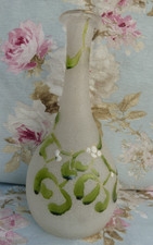 Legras GUI enamelled carafe 21.5cm high 7cm Diam COSY collection