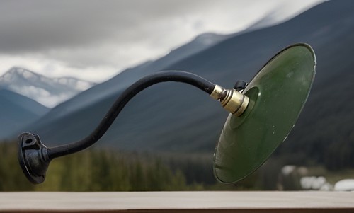 Ancienne lampe col de - col,