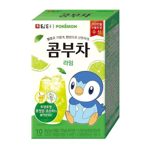 Damter pokemon kombucha lime - damter,