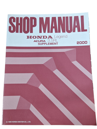 Manuel atelier honda legend - manuel, d'atelier