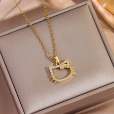 Colliers avec pendentif Hello Kitty pour femmes, ou enfants