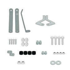 Set Attaques Pare-Brise KAPPA