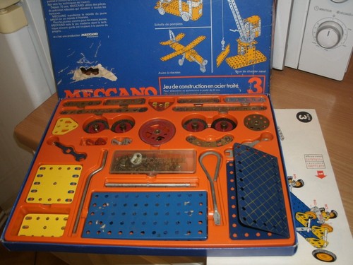 Meccano ancien jeu de - meccano, n°3