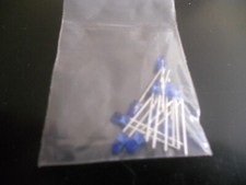 lot 10 diodes LED 3 mm - 2 broches bleu