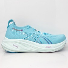 Asics Womens Gel Nimbus 26 1012B601 Blue Running Shoes Sneakers Size 6.5