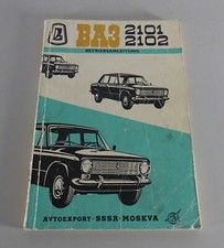 Operating instructions / manual Lada 1200 VAZ 2101 / 2102