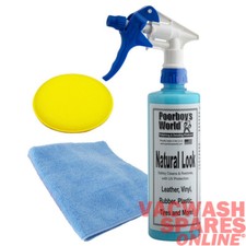 POORBOYS NATURAL LOOK 473ML - NATURAL LOOK INTERIOR VINYL AND PLASTIC DRESSING