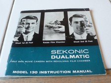 notice appareil camera sekonic