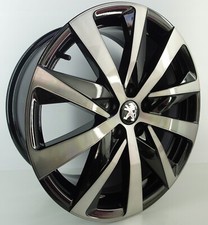 JEU DE JANTES ALU D'ORIGINE 18 POUCES PEUGEOT 308 3008 508 5008 9814118177 NEUF