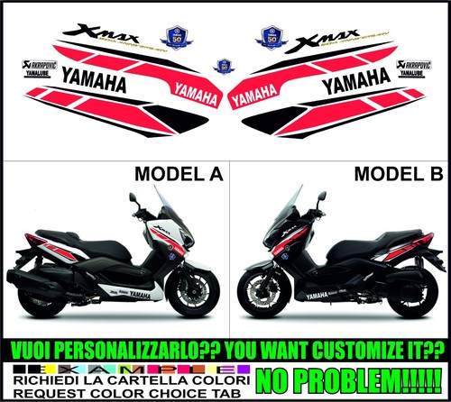 Adhésifs xmax 125 250 400 - 125,