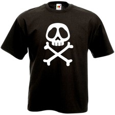 T-shirt Manga Tête de mort