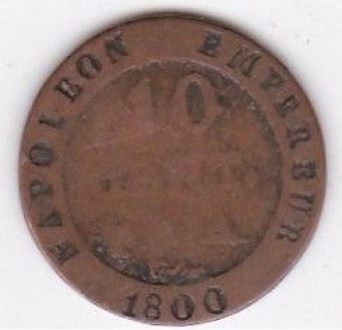 Centimes 1800 paris - 10,