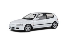SOLIDO, HONDA Civic (EG6) 1991 Blanc givré, échelle 1/18, SOL1810401