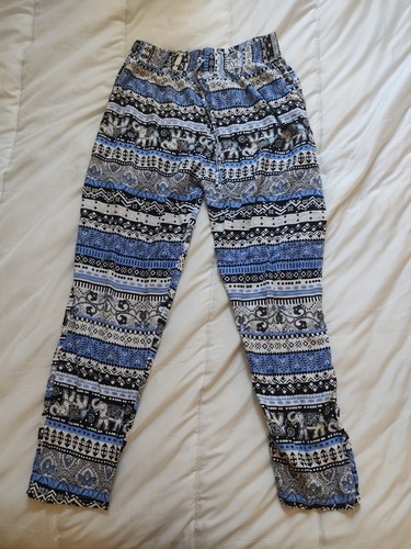Pantalon sarouel femme coton