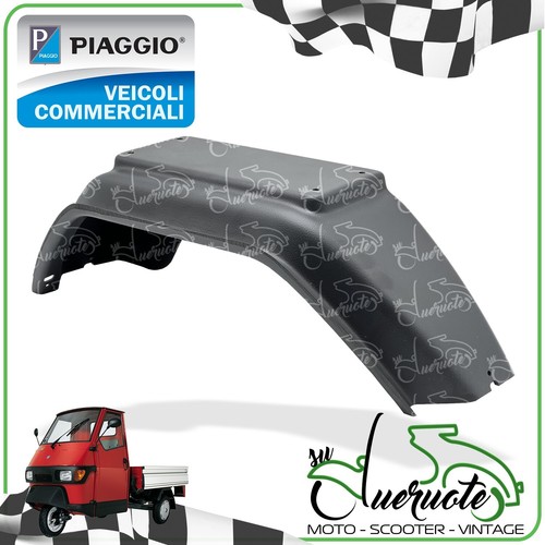 Pare chocs arrière piaggio - arrière,