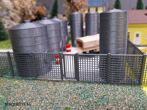 Grillage forme carrée - forme,