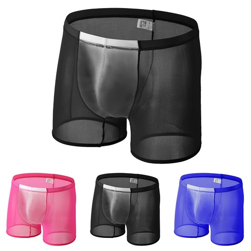 Boxer transparent taille basse