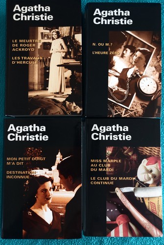 Agatha christie lot de 4 - agatha,