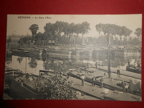 Cpa carte postale - carte, béthune