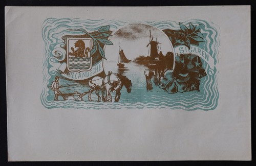 Old label cigar - label, box