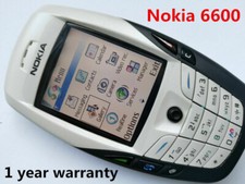 Nokia 6600 Light gray Unlocked 2G GSM Unlocking Bluetooth Classics Mobile Phone