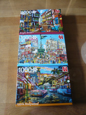 LOT 3 PUZZLES  1000 Pièces -