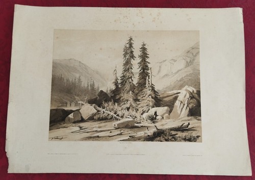 Grande lithographie xix - lithographie,