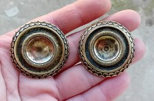 2 OLD FURNITURE HANDLES bronze