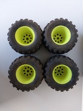 HoBao Monster Wheels & Tyres (Set of 4) 68/45 x 25 Petrol RC Car 17mm M10 Hex
