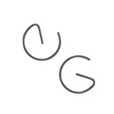 Fusible Axe de Piston Circlip