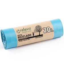 Sacs Poubelle Bleus avec Liens