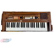 Casio Casiotone 401 49-Key Analog Synthesizer Electric Piano Keyboard Brown