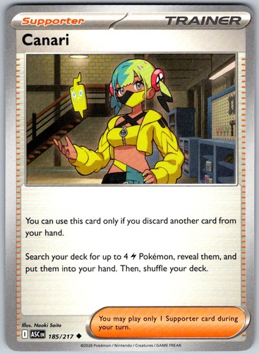 Canari asc 185 - -, 185/217]