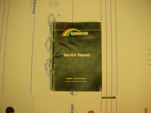 Manuel borne arcade rainbow - borne, d'arcade: