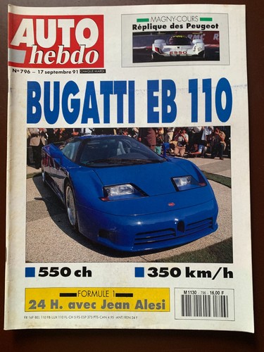 Auto hebdo 796 du - auto,